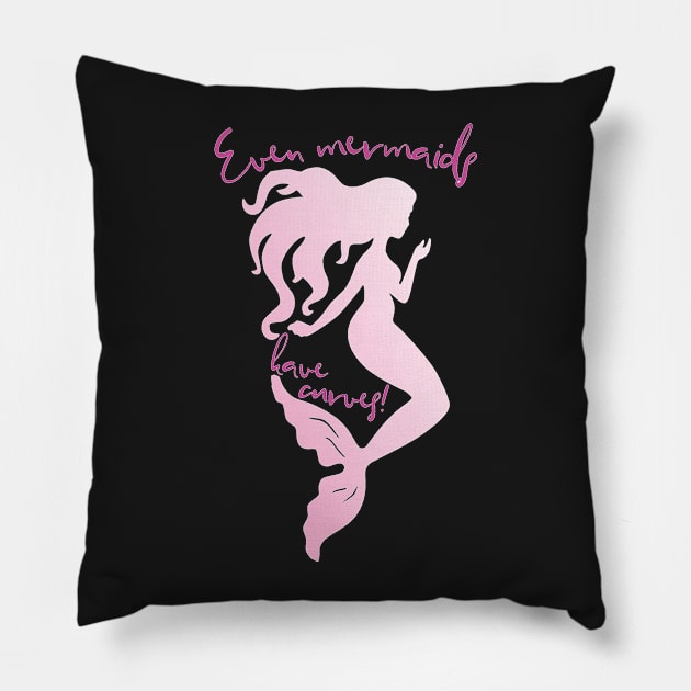 Mermaids Pillow by perfecttension