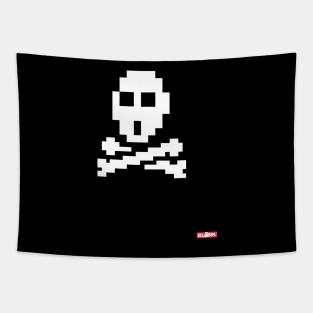 8 Bit Jolly Roger Tapestry