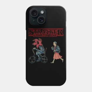 Stranger Stole My Bike Horror Phone Case