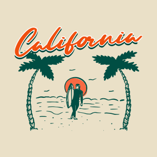 Californa Beach Summer T-Shirt