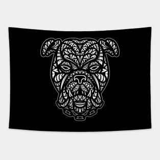 Mad Bulldog Tribal Tapestry