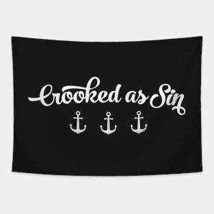 Crooked as Sin || Newfoundland and Labrador || Gifts || Souvenirs || Clothing Tapestry