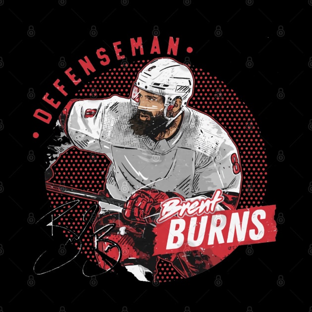 Brent Burns Carolina Dots by lavonneroberson