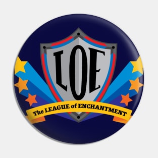 LOE Shield & Stars Pin