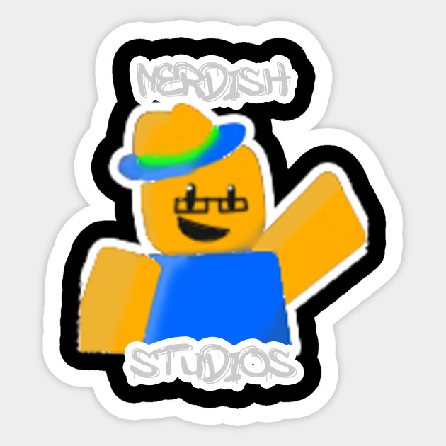 Nerdish Studios Roblox Sticker Teepublic Au - roblox memes roblox sticker teepublic