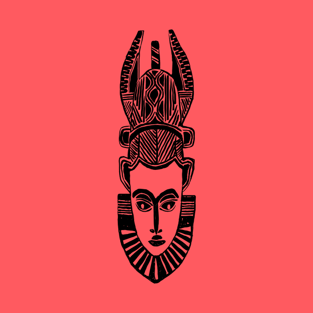 African Tribal Mask by D.E.S.ign