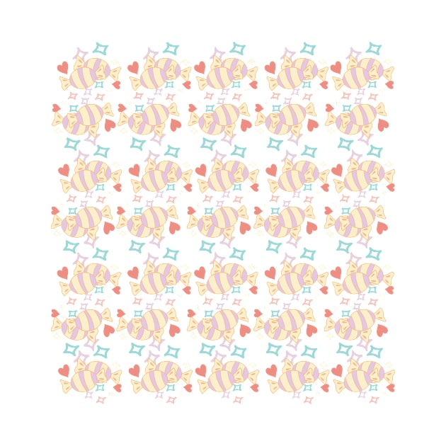 pastel candy by arina pattern