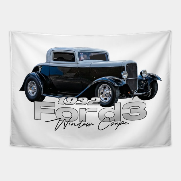 1932 Ford 3 Window Coupe Tapestry by Gestalt Imagery