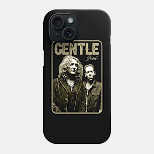 Giant Steps in Style Gentle Band T-Shirts, Stride Confidently with Prog-Rock Flair Phone Case