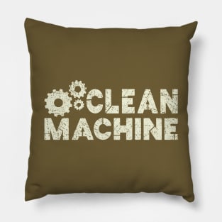 Clean Machine Pillow