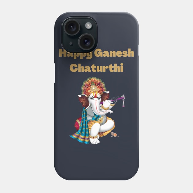 Happy Ganesh Chaturthi Phone Case by Souls.Print