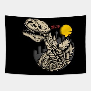 Godzilla : skull Tapestry