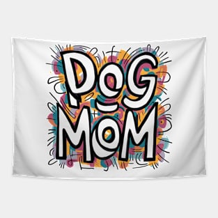 Dog mom Tapestry