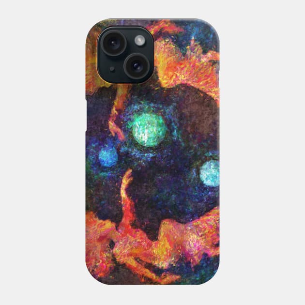 Phantasy Star II Title Screen Impressionist Painting Phone Case by BonBonBunny