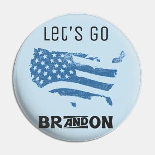 let's go Brandon 2 Pin