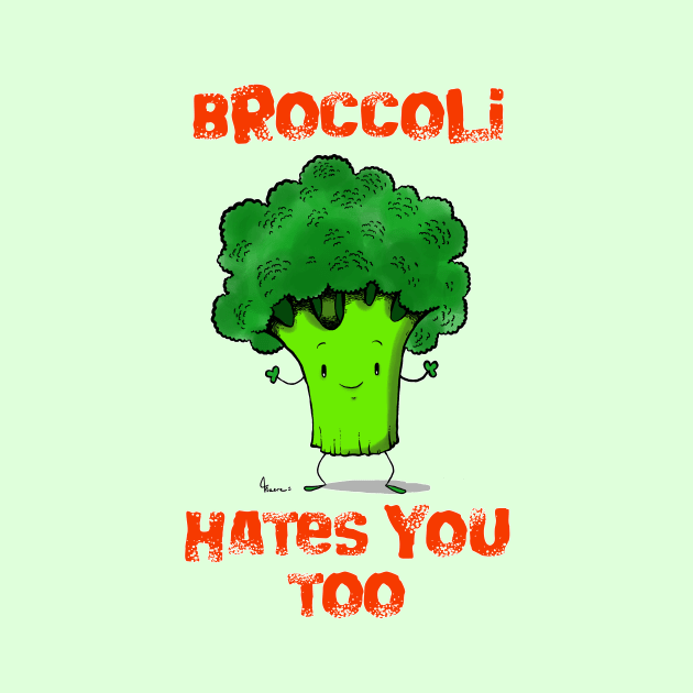 Broccoli hates you too by Naera