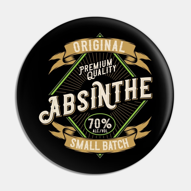 Original Absinthe Pin by Verboten