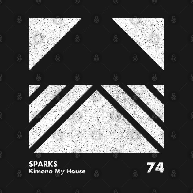 Sparks Kimono My House / Minimal Graphic Design Tribute by saudade