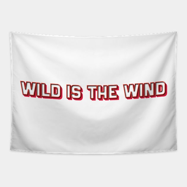 Wild Is the Wind (Nina Simone) Tapestry by BY TRENDING SYAIF