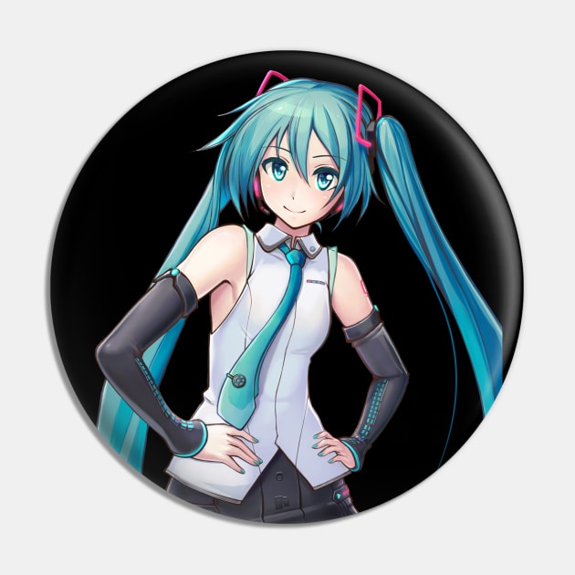 Hatsune Miku V4X Pin by hybridmink