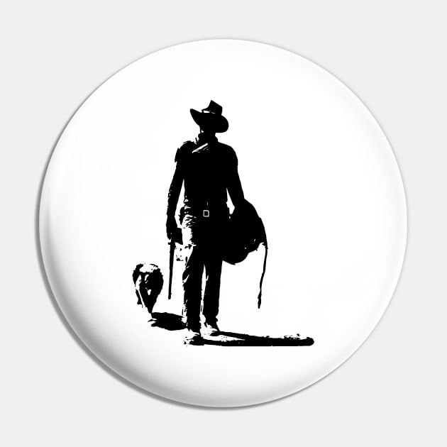 John Wayne // Vintage Style Pin by Aqumoet