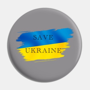 Stand with Ukraine Pin