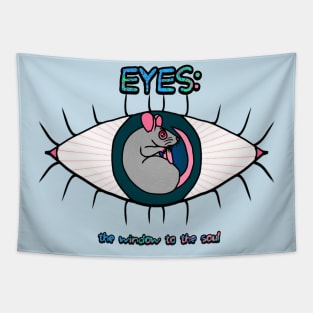 Eyes: The Window To The Soul (Full Color Version) Tapestry