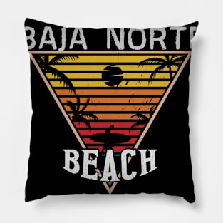 Beach day in Baja Norte Pillow