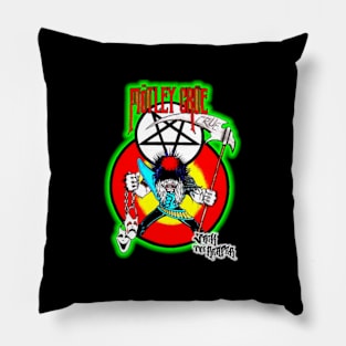 Motley Crue Glam Rock Art Pillow