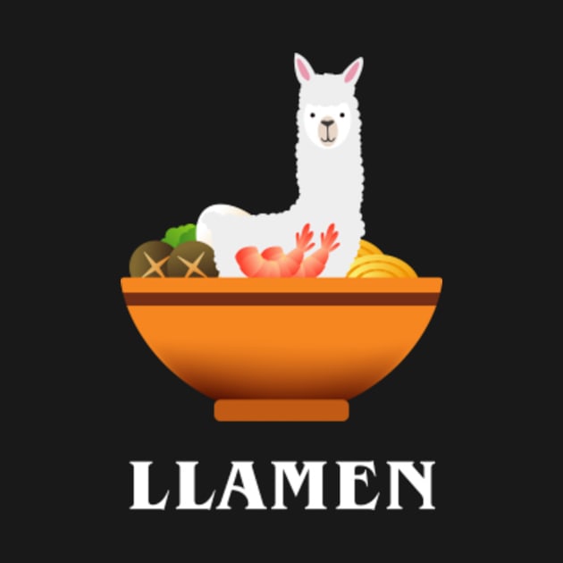 Llama Ramen by teesumi