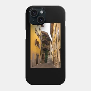 Street in Arco in North Italy Phone Case