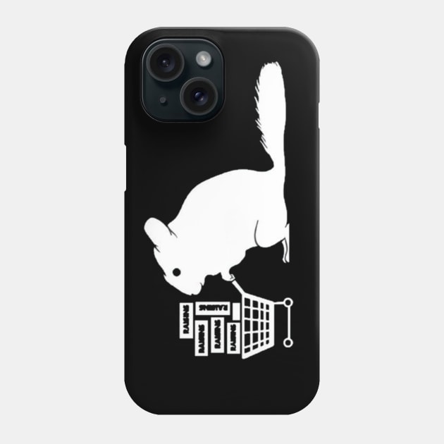 Chinchilla shopping for raisins Phone Case by ChinForTheWin