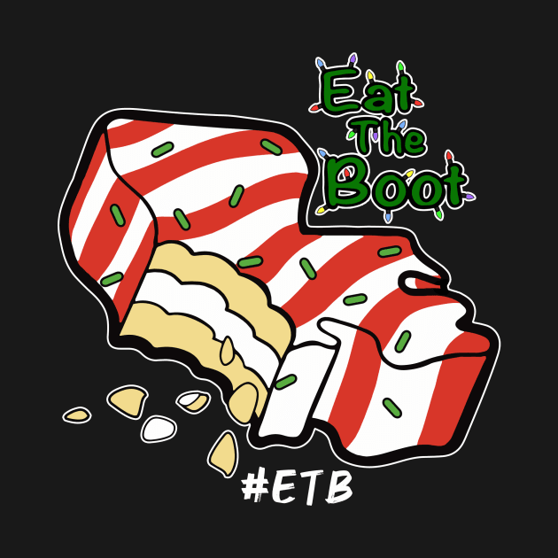 ETB Christmas Tree Cake (outline) by EAT THE BOOT