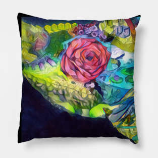 Chameleon 7 Pillow