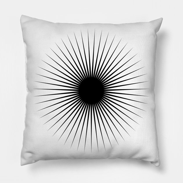 Sun Pillow by ShirtyLife