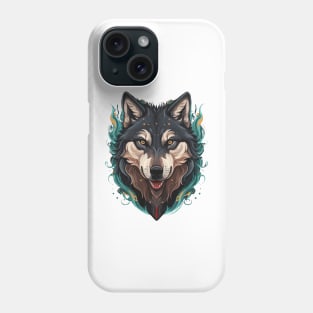 Black Wolf Phone Case