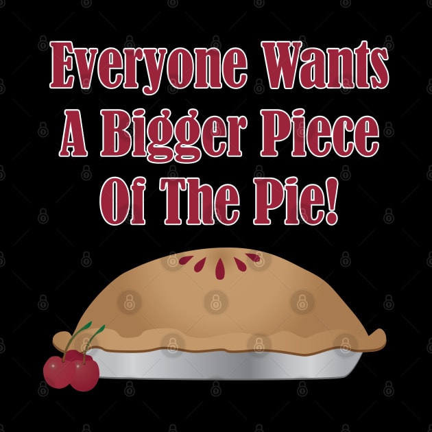 Everyone Bigger Pie Cherry by KEWDesign