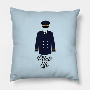 Pilot Life Uniform Design Pillow