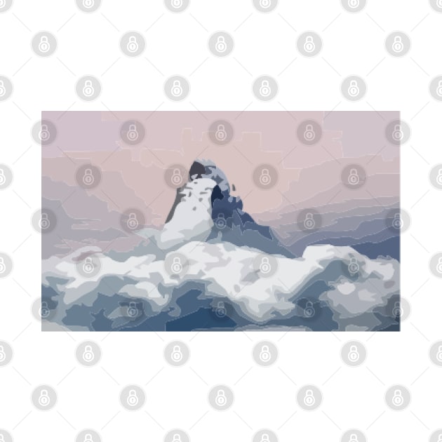 Matterhorn Vector Painting by gktb