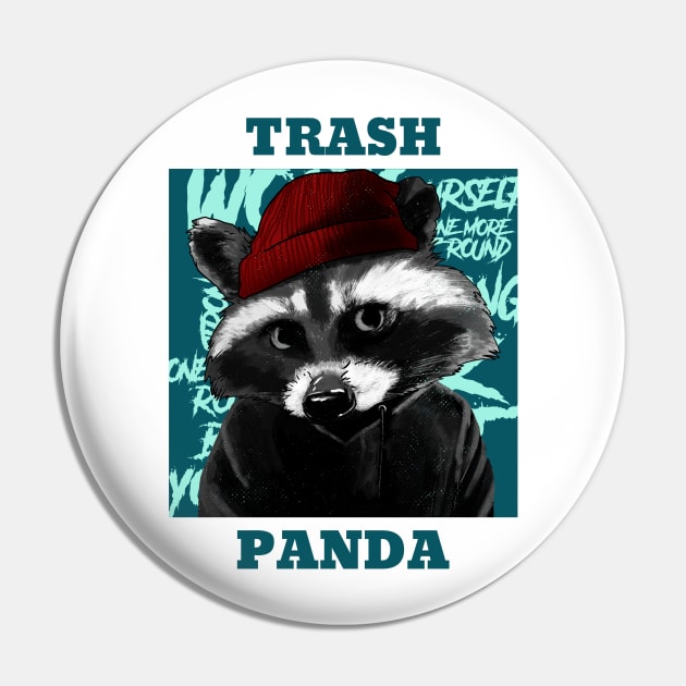 Trash Panda Pin by nightDwight