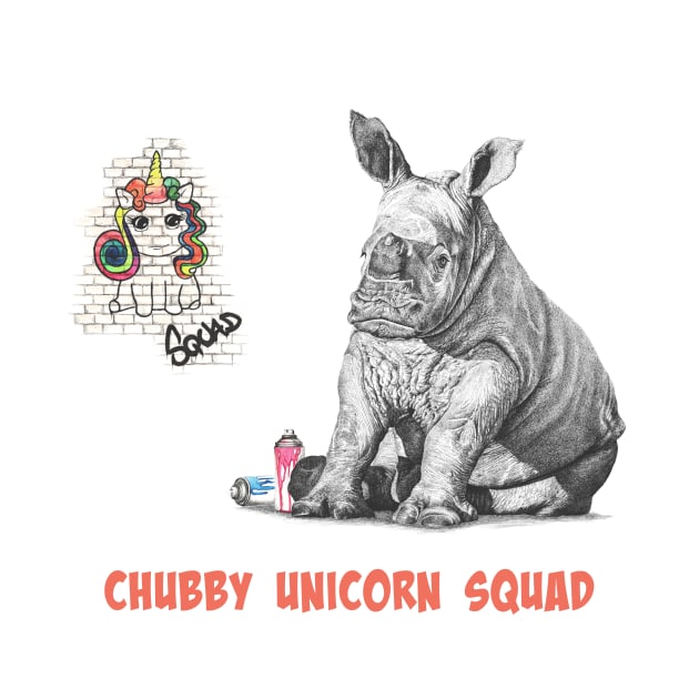 Chubby Unicorn Squad by Wild Astra Designs