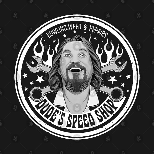 Dude's Speed Shop by CosmicAngerDesign