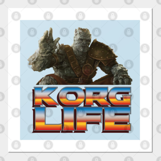 Thor Ragnarok Korg Life 80 S Retro Style Thor Posters And Art Prints Teepublic Au