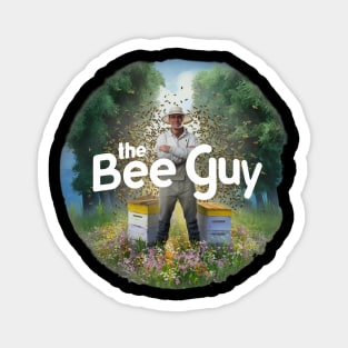 Funny Beekeeper Art For Men Dad Bee Hive Honey Beekeeping Magnet