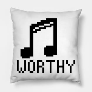 A noteworthy pixel Pillow