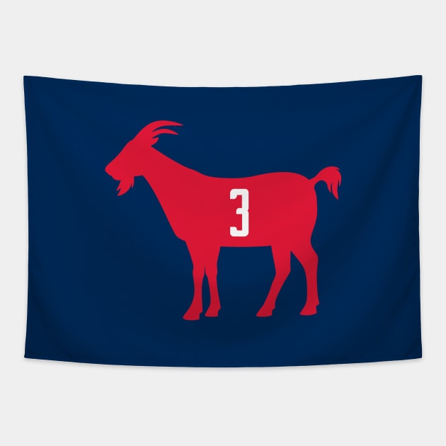 DC GOAT - 3 - Navy Tapestry by KFig21