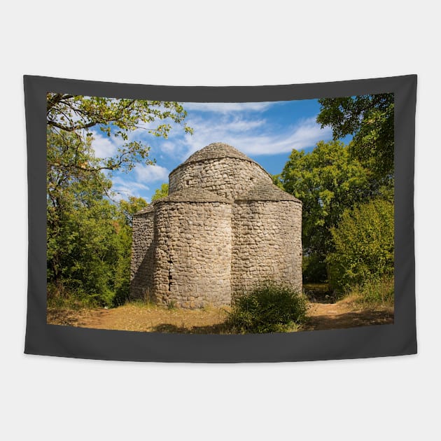 Chapel of Saint Grysogonus, Krk, Croatia Tapestry by jojobob