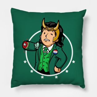 Funny Cute Tv Show Comic Villain Gift Gamer Mascot Mashup Pillow