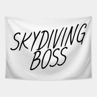 Skydiving boss Tapestry