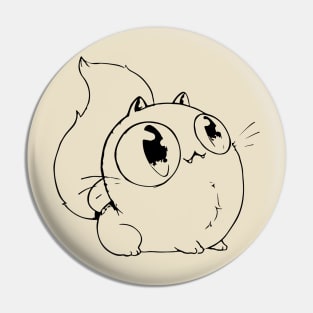 Big Kawaii EyEs cat Pin